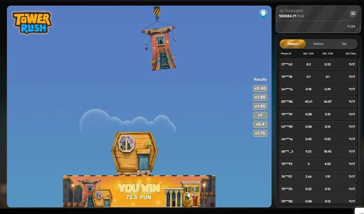 Best Tower Rush deck building strategy with card selection displayed